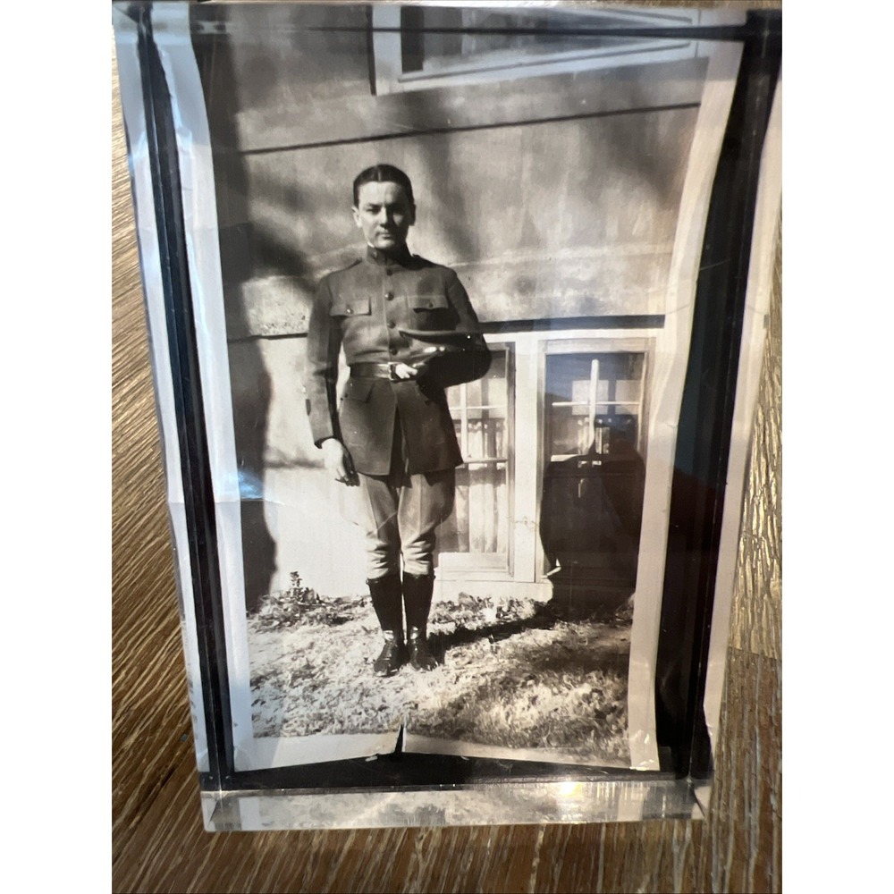 West Germany Soldier Photo Souvenir Antique Photo Vintage Photography